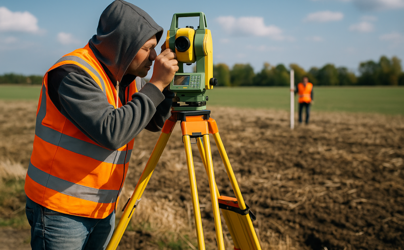 Fachowiec od geodezji na placu budowy – {kiedy jego pomoc jest niezbędna