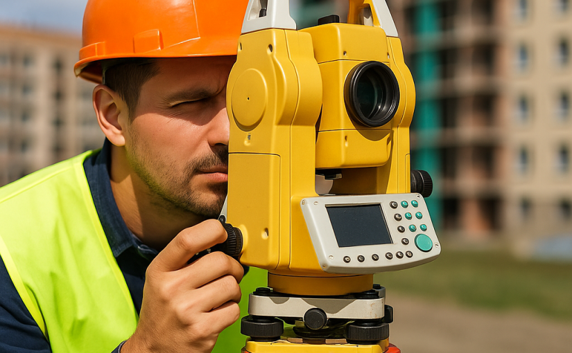Geodeta podczas budowy – {kiedy jego pomoc jest niezbędna